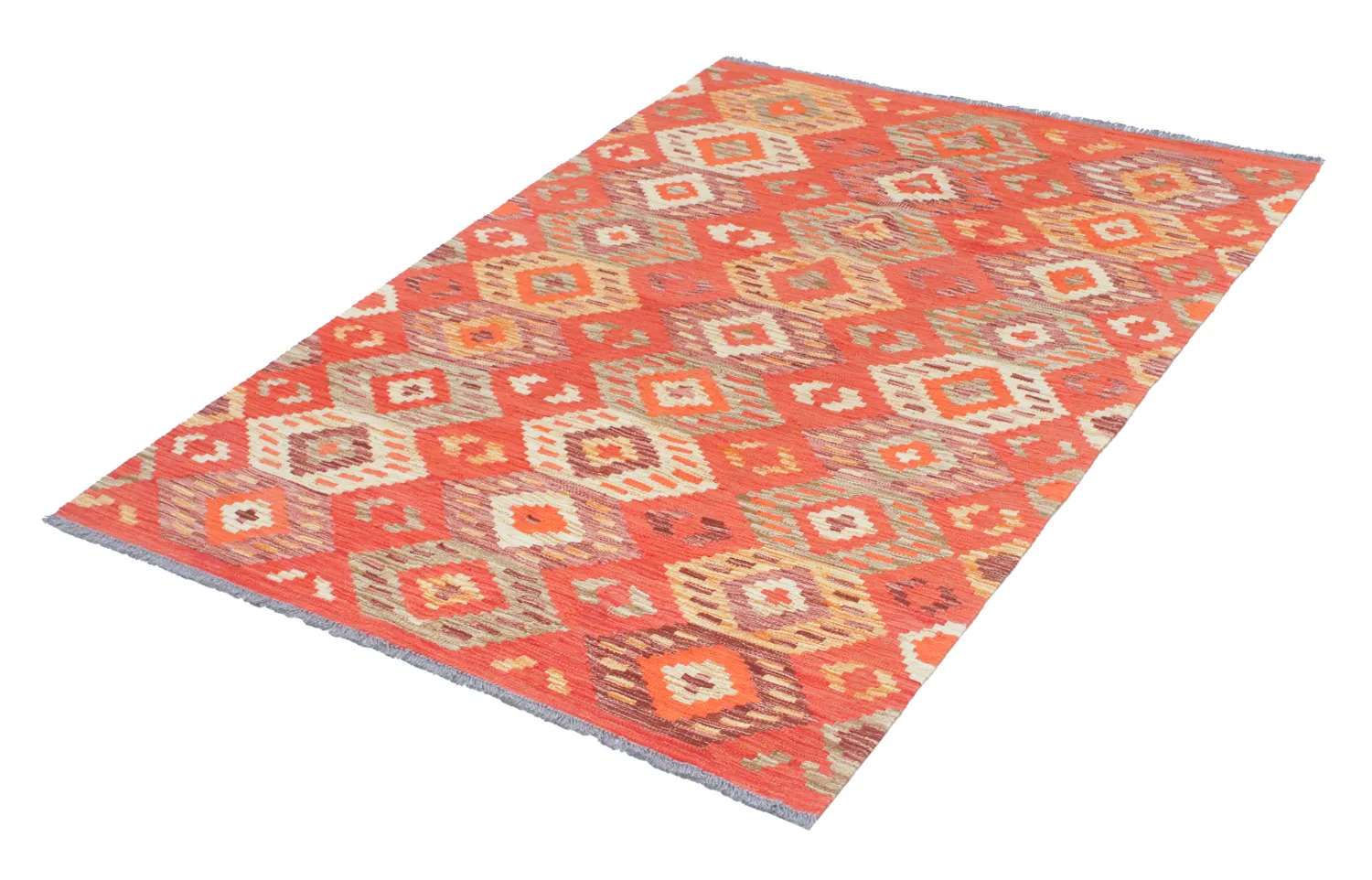 Itämainen Matto - Vegi Kelim Hand Woven - 123 x 172 cm