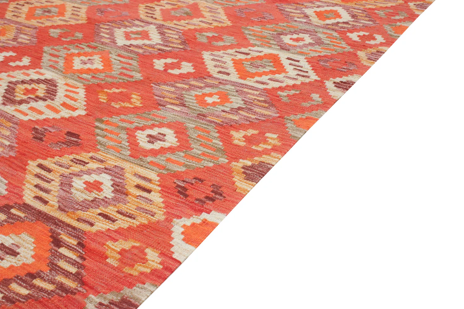 Itämainen Matto - Vegi Kelim Hand Woven - 123 x 172 cm