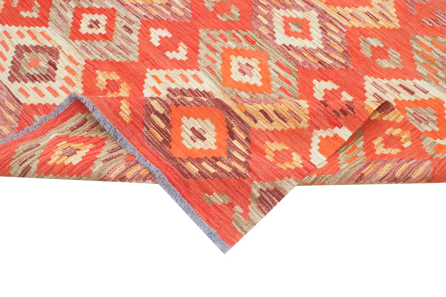 Itämainen Matto - Vegi Kelim Hand Woven - 123 x 172 cm