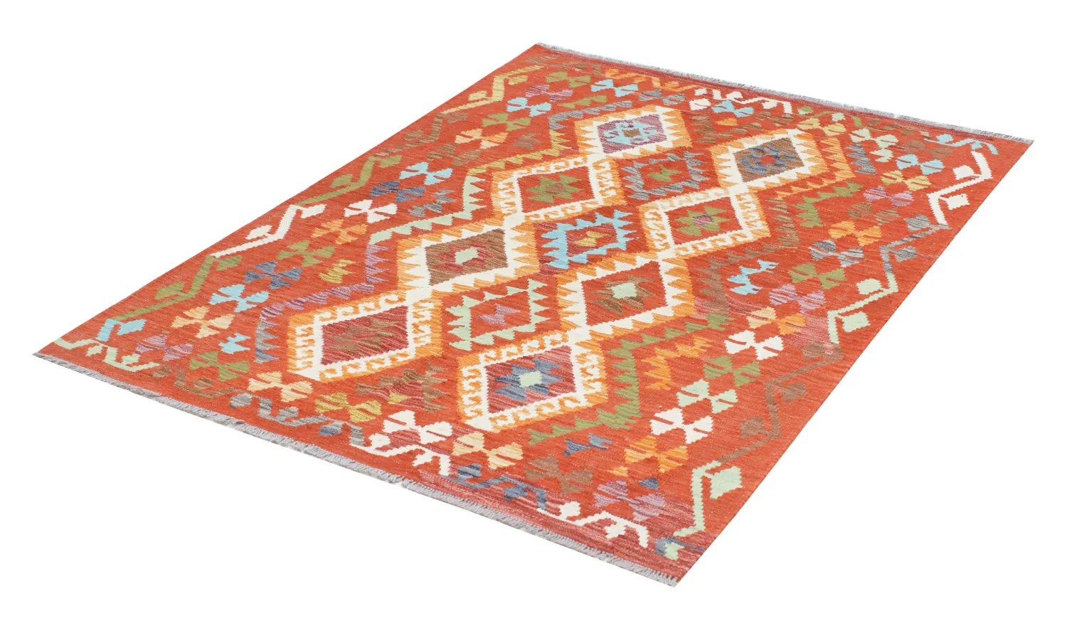 Itämainen Matto - Vegi Kelim Hand Woven - 130 x 176 cm