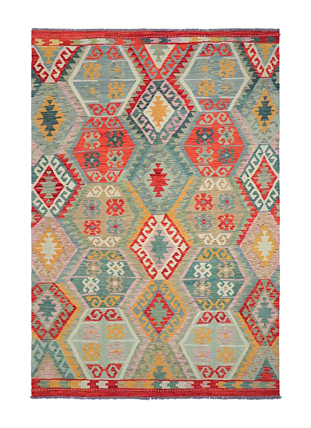 Itämainen Matto - Vegi Kelim Hand Woven - 171 x 253 cm
