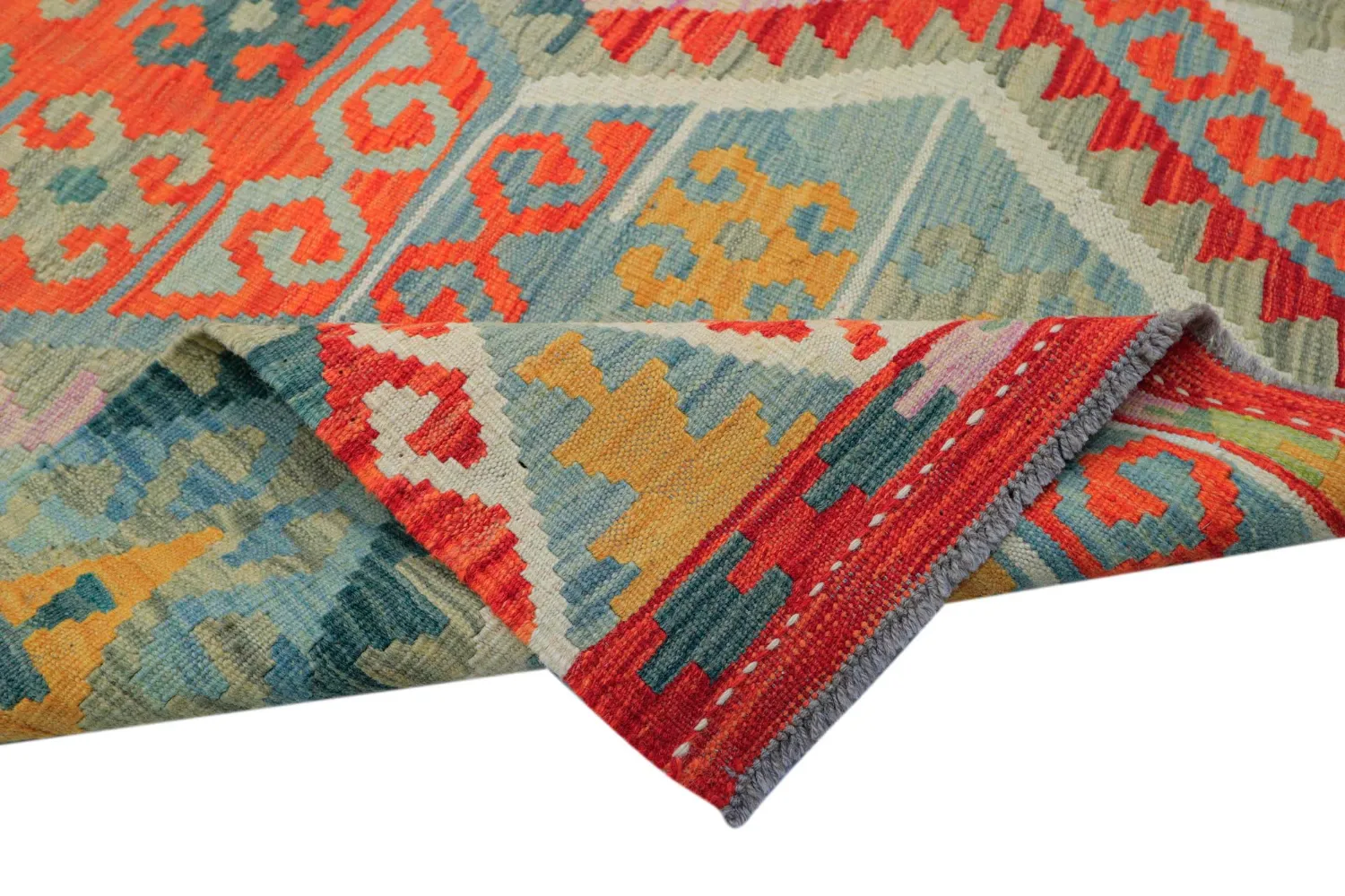 Itämainen Matto - Vegi Kelim Hand Woven - 171 x 253 cm
