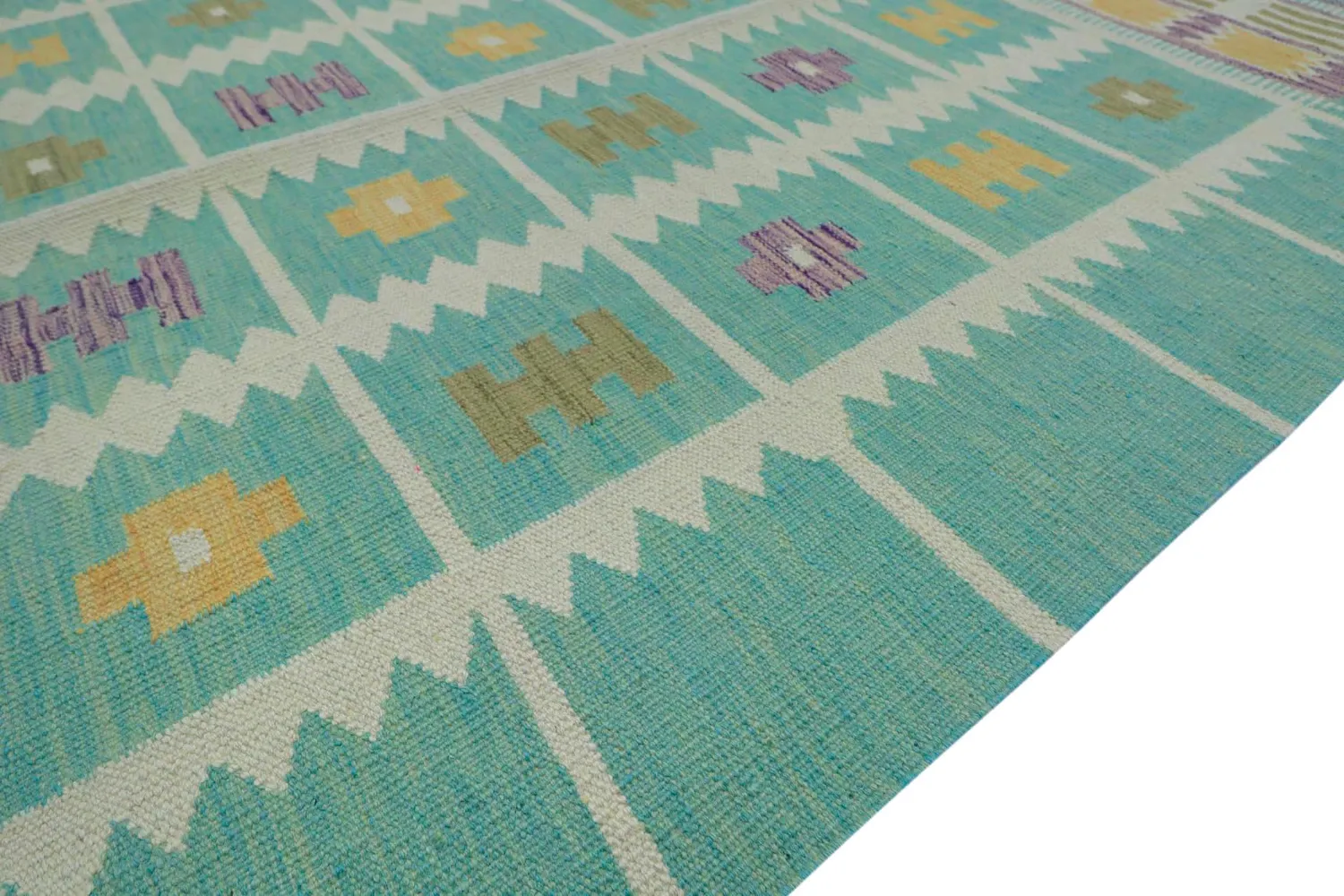 Itämainen Matto - Vegi Kelim Hand Woven - 124 x 179 cm