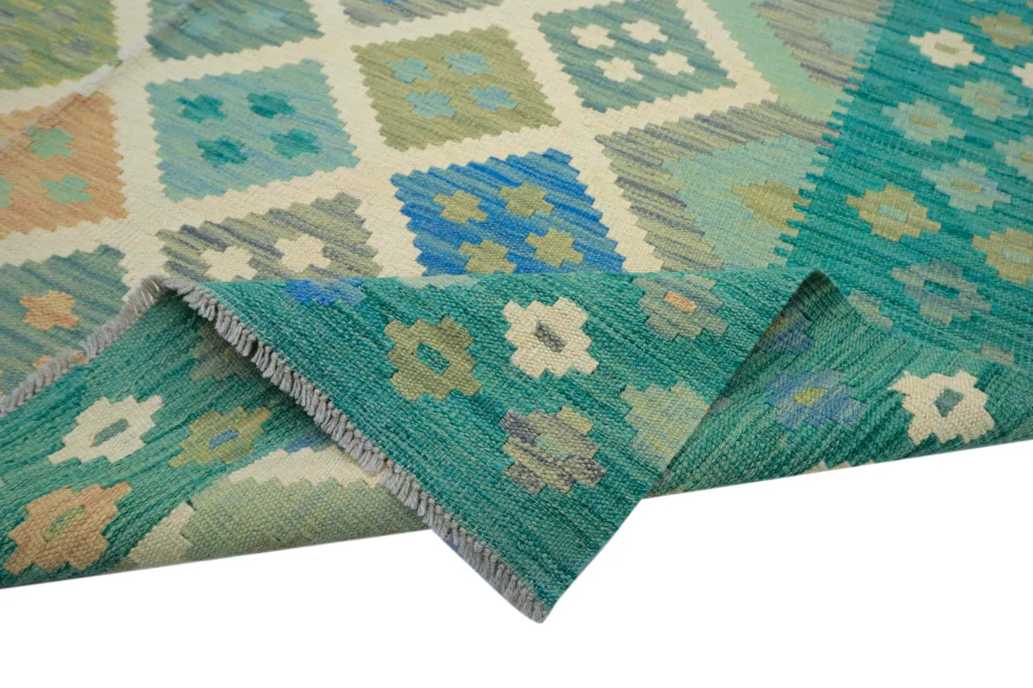 Itämainen Matto - Vegi Kelim Hand Woven - 169 x 248 cm