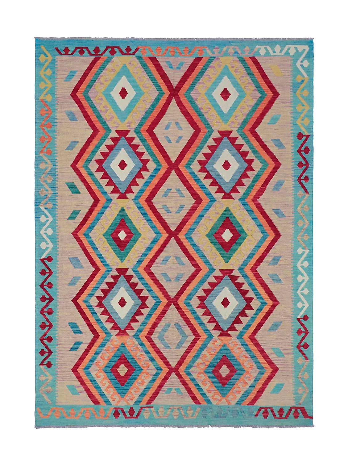 Itämainen Matto - Vegi Kelim Hand Woven - 175 x 247 cm