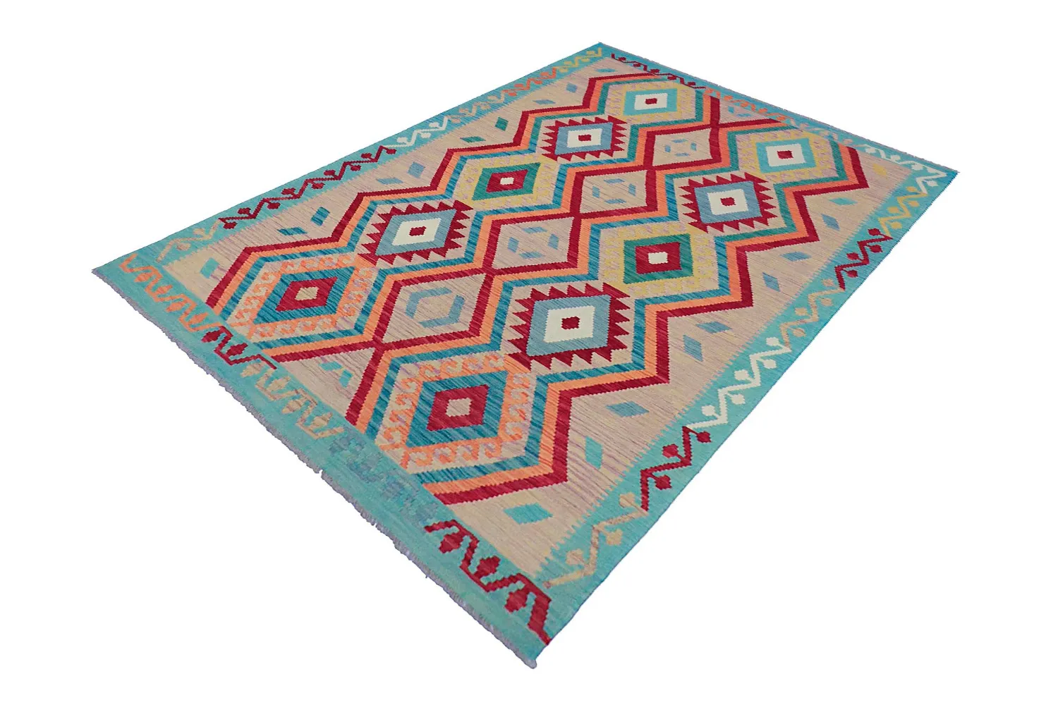 Itämainen Matto - Vegi Kelim Hand Woven - 175 x 247 cm
