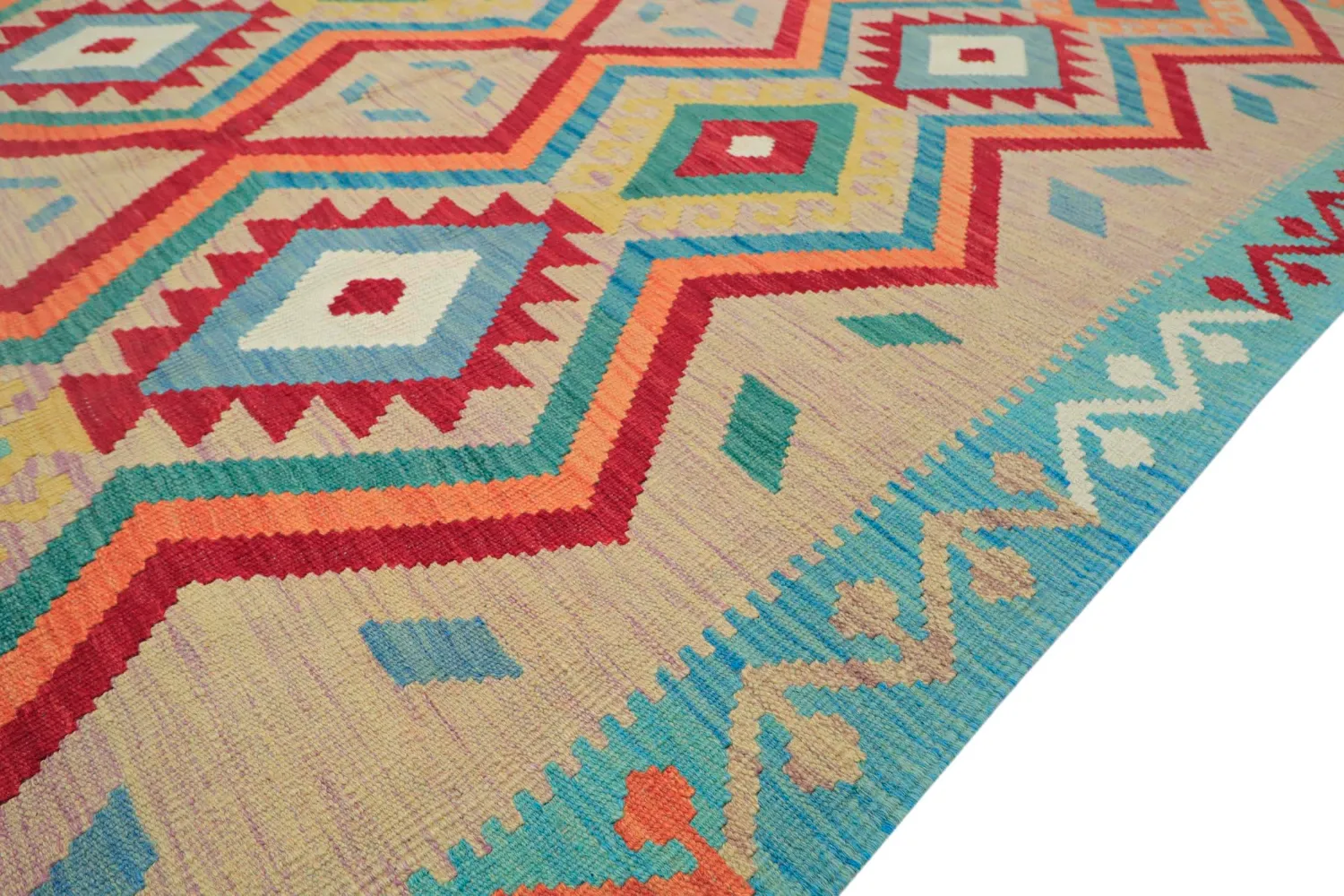 Itämainen Matto - Vegi Kelim Hand Woven - 175 x 247 cm
