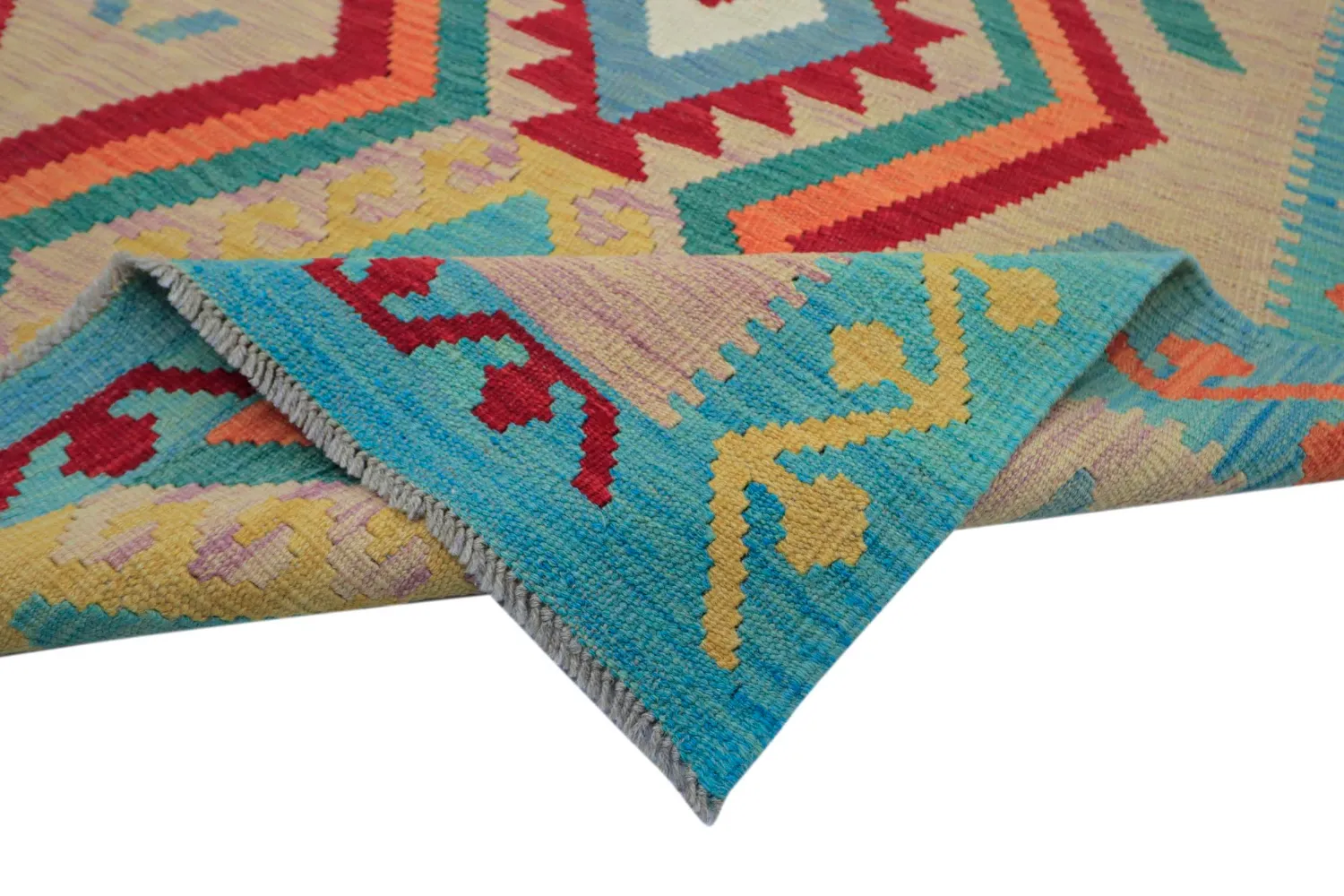 Itämainen Matto - Vegi Kelim Hand Woven - 175 x 247 cm