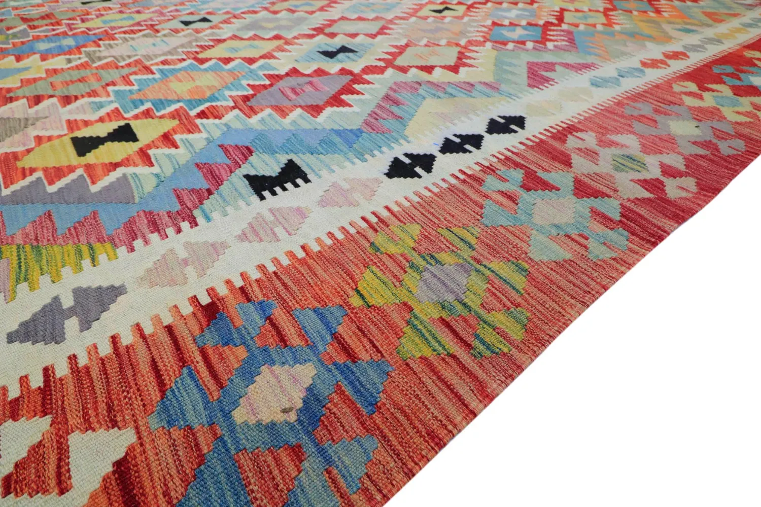 Itämainen Matto - Vegi Kelim Hand Woven - 323 x 415 cm