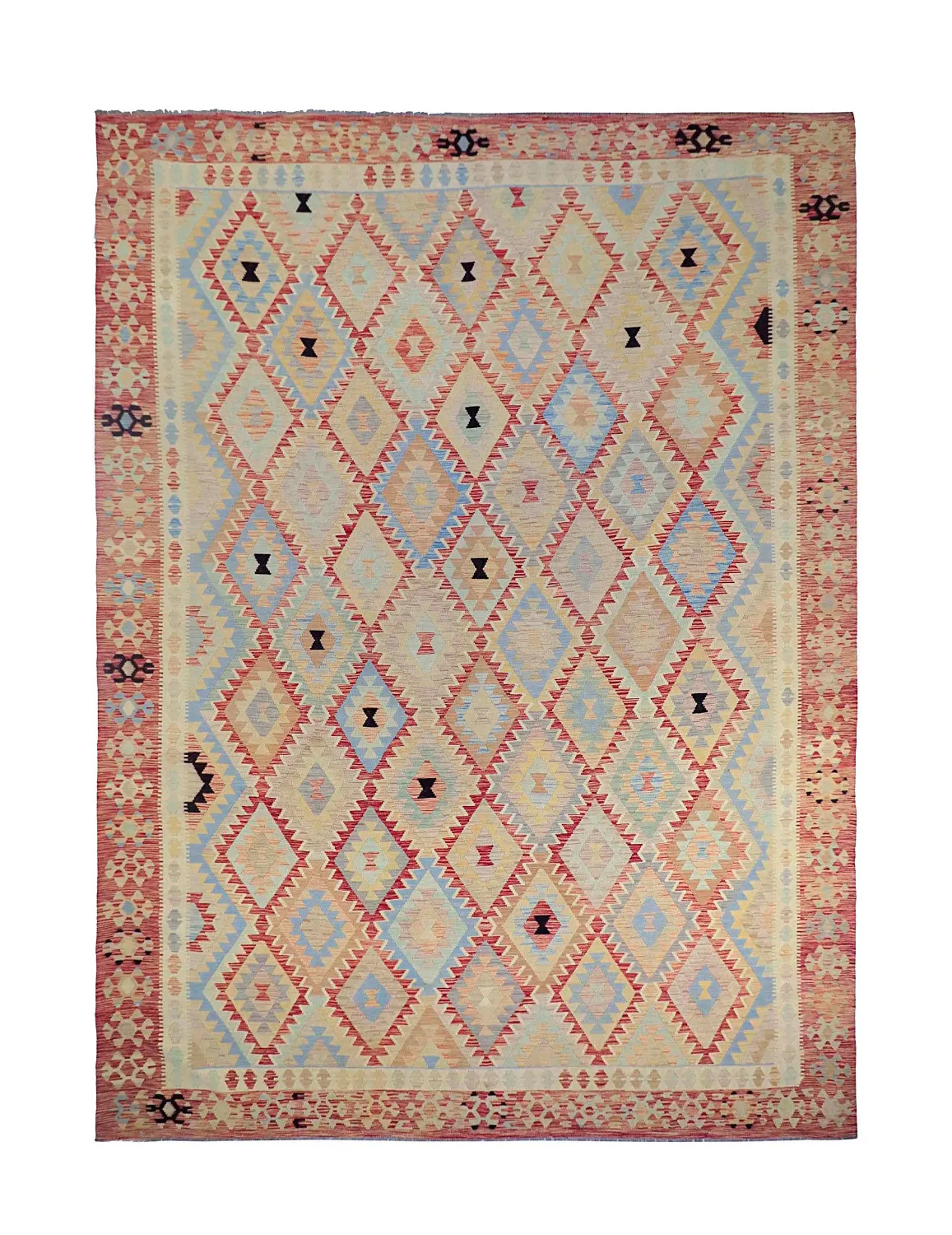 Itämainen Matto - Vegi Kelim Hand Woven - 313 x 427 cm