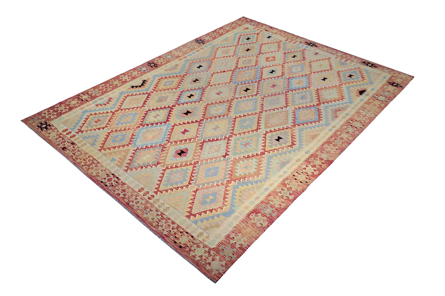 Itämainen Matto - Vegi Kelim Hand Woven - 313 x 427 cm