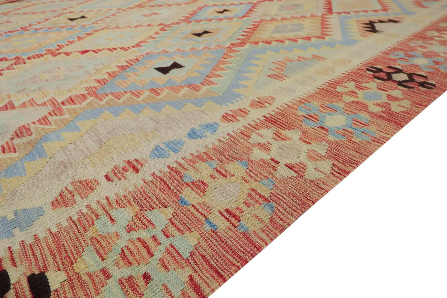 Itämainen Matto - Vegi Kelim Hand Woven - 313 x 427 cm