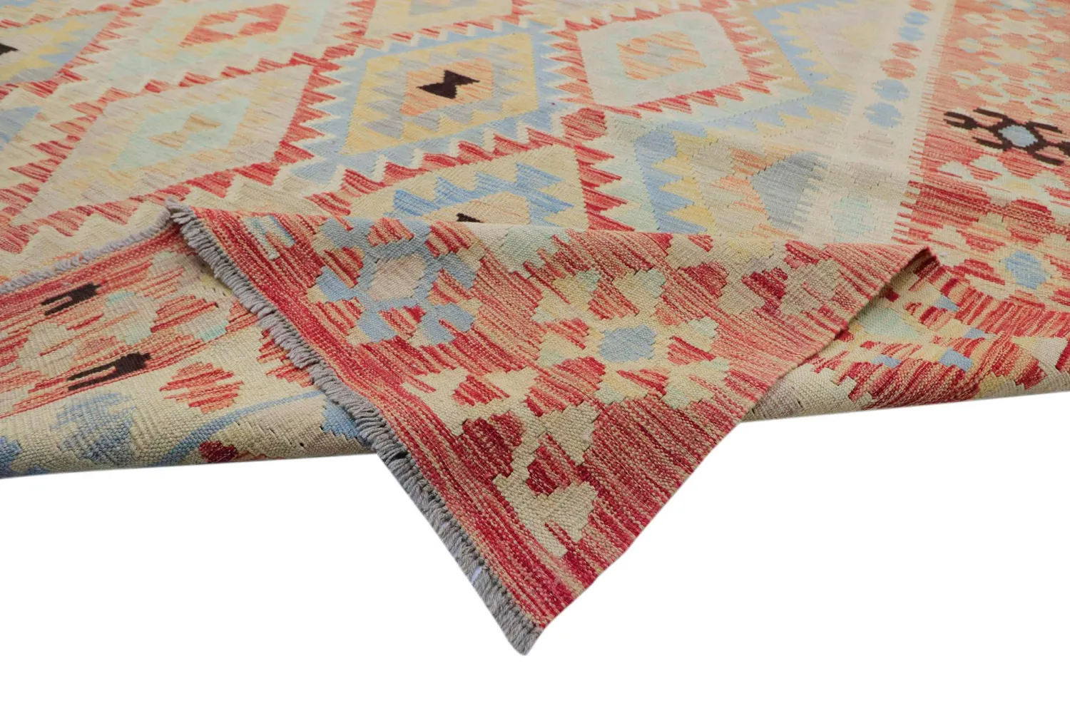 Itämainen Matto - Vegi Kelim Hand Woven - 313 x 427 cm