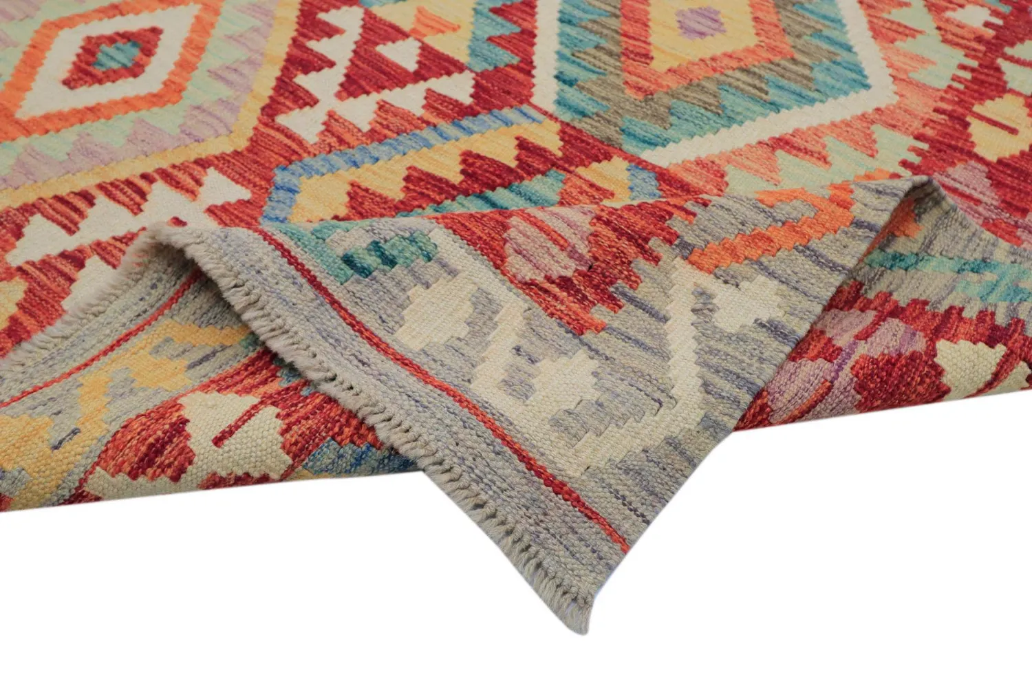 Itämainen Matto - Vegi Kelim Hand Woven - 200 x 286 cm