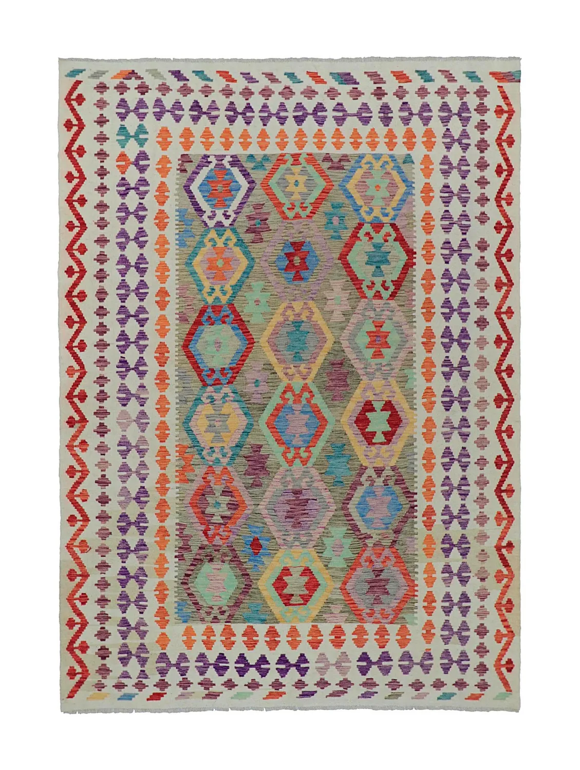 Itämainen Matto - Vegi Kelim Hand Woven - 175 x 245 cm