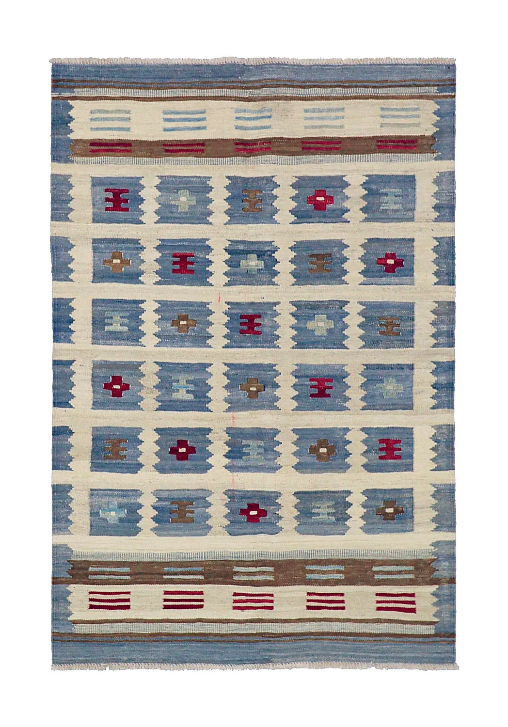 Itämainen Matto - Vegi Kelim Hand Woven - 98 x 151 cm