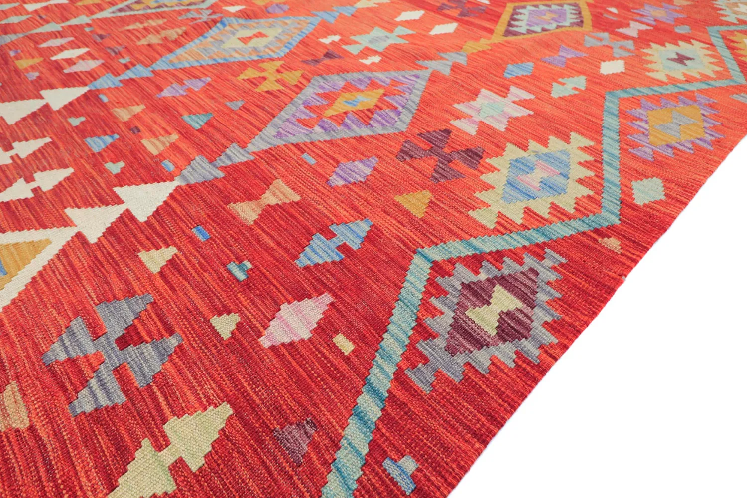 Itämainen Matto - Vegi Kelim Hand Woven - 203 x 299 cm