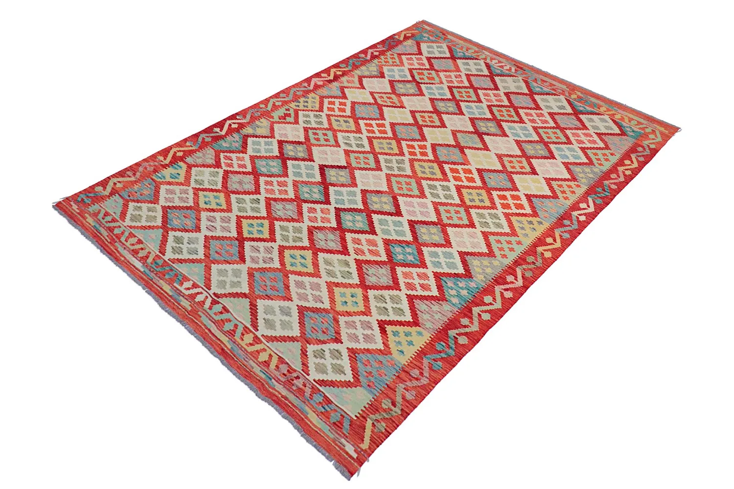 Itämainen Matto - Vegi Kelim Hand Woven - 174 x 250 cm