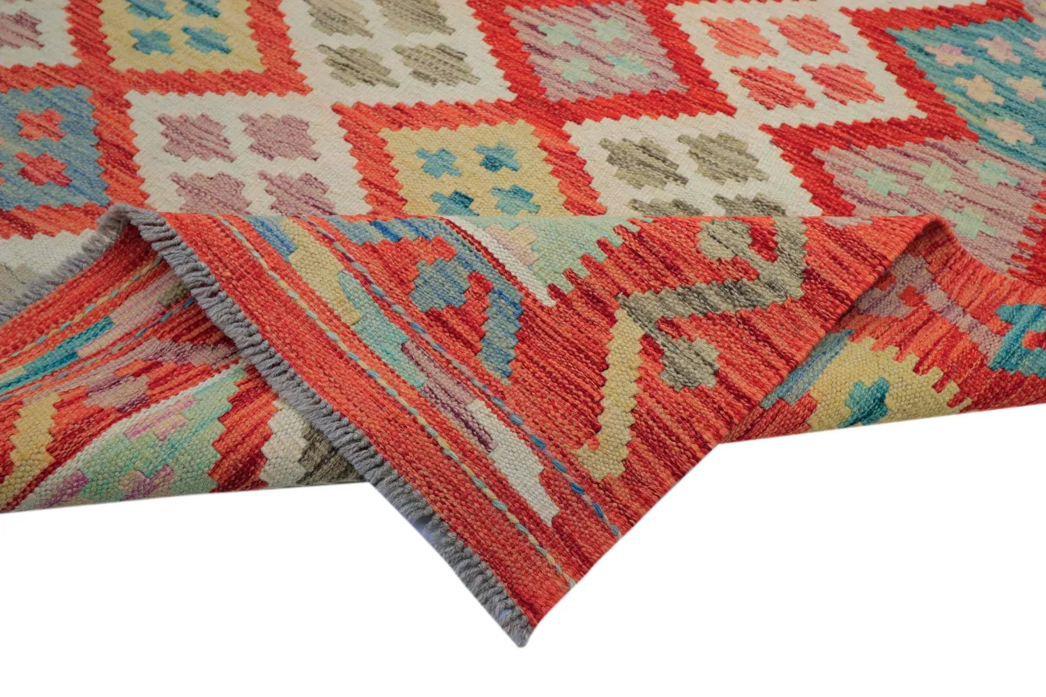 Itämainen Matto - Vegi Kelim Hand Woven - 174 x 250 cm