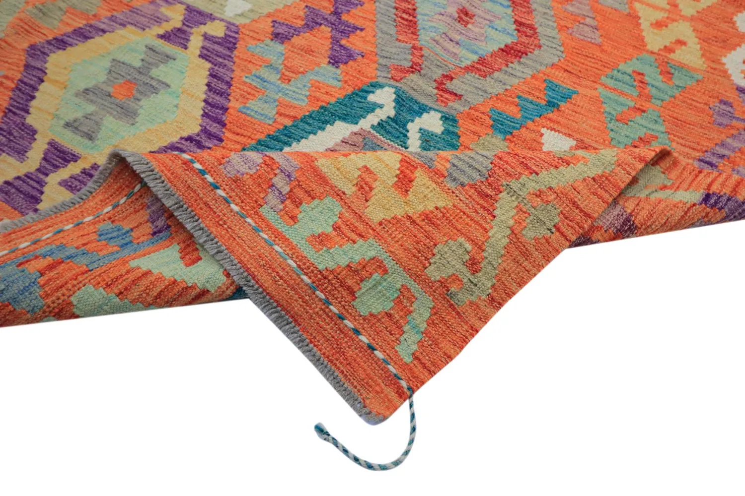 Itämainen Matto - Vegi Kelim Hand Woven - 183 x 240 cm