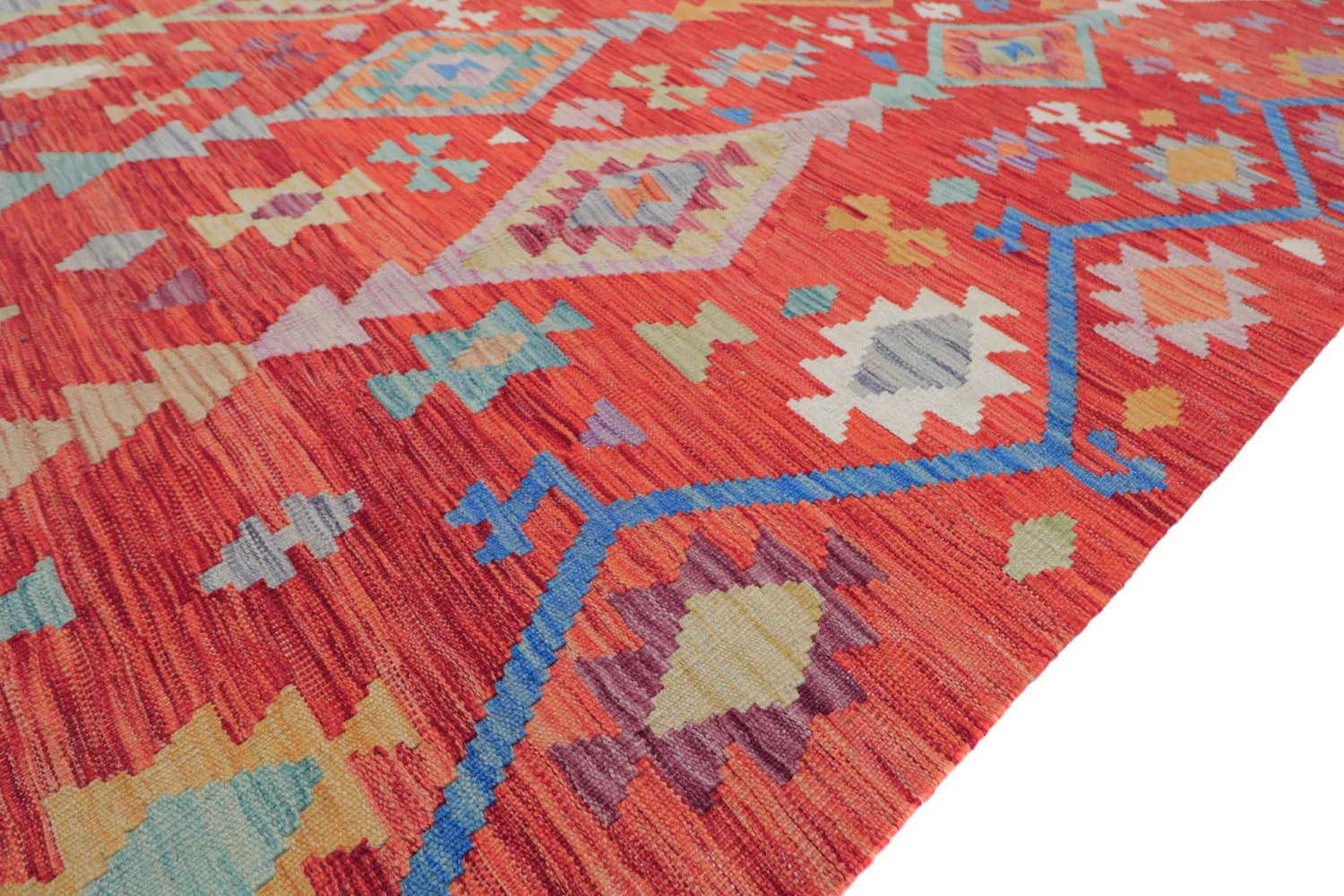 Itämainen Matto - Vegi Kelim Hand Woven - 201 x 300 cm