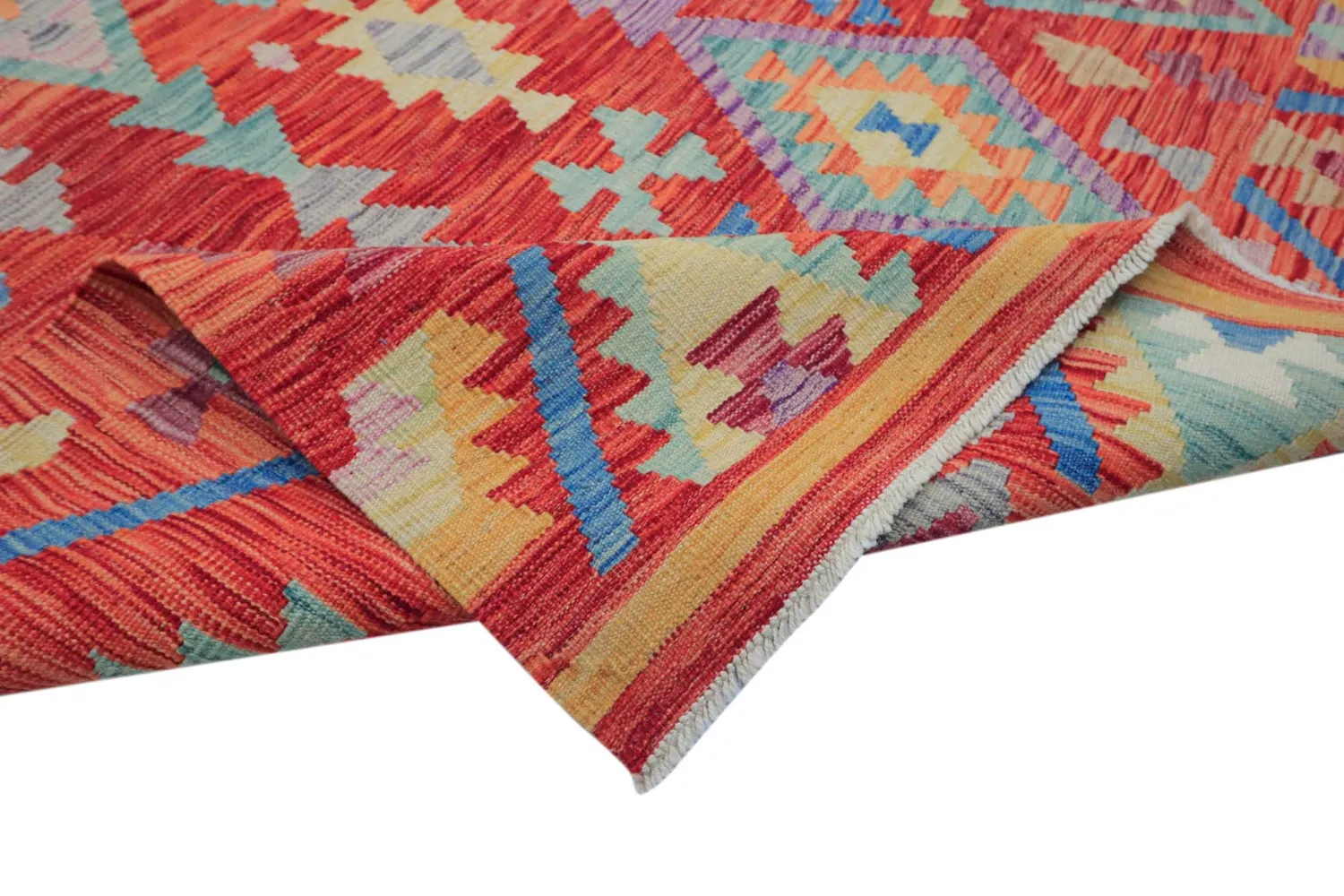 Itämainen Matto - Vegi Kelim Hand Woven - 201 x 300 cm