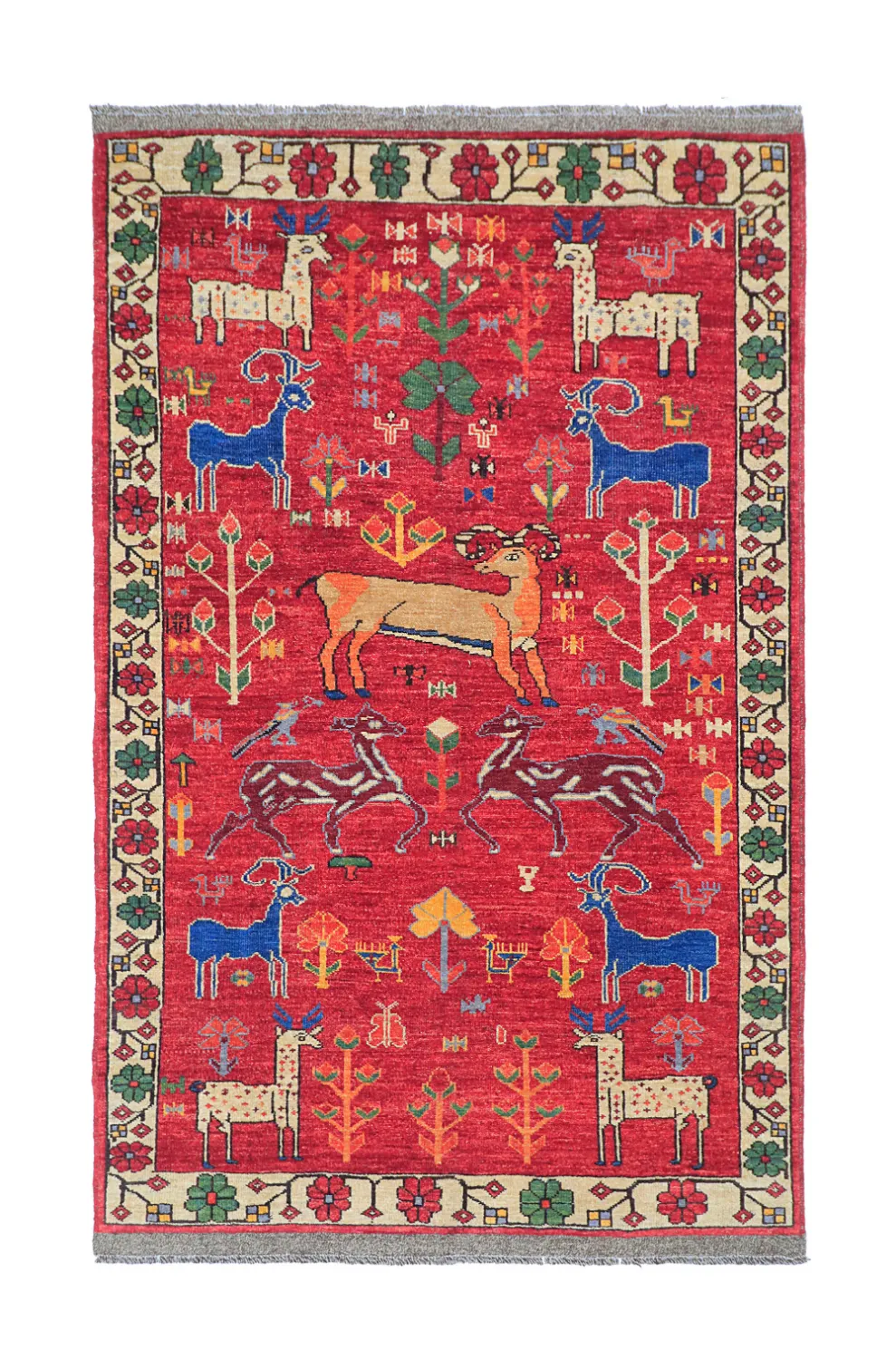Itämainen Matto - Tribal Hand Knotted - 158 x 239 cm