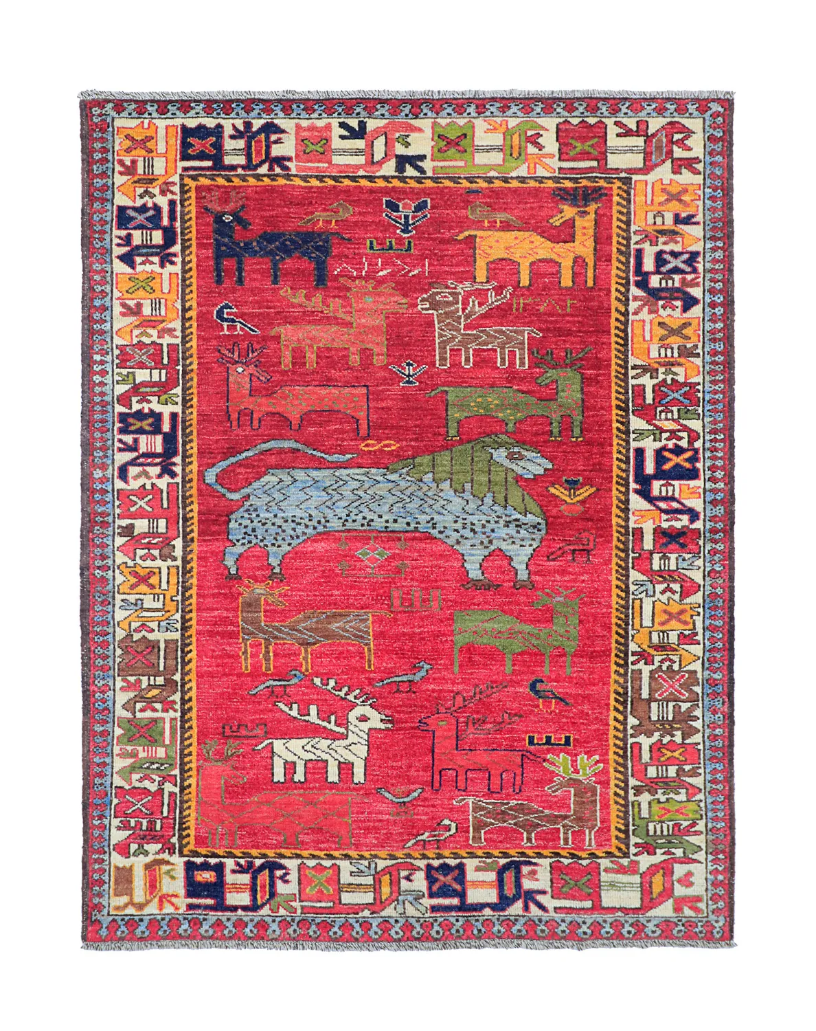 Itämainen Matto - Tribal Hand Knotted - 148 x 199 cm