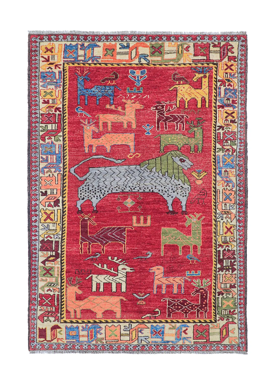 Itämainen Matto - Tribal Hand Knotted - 153 x 213 cm