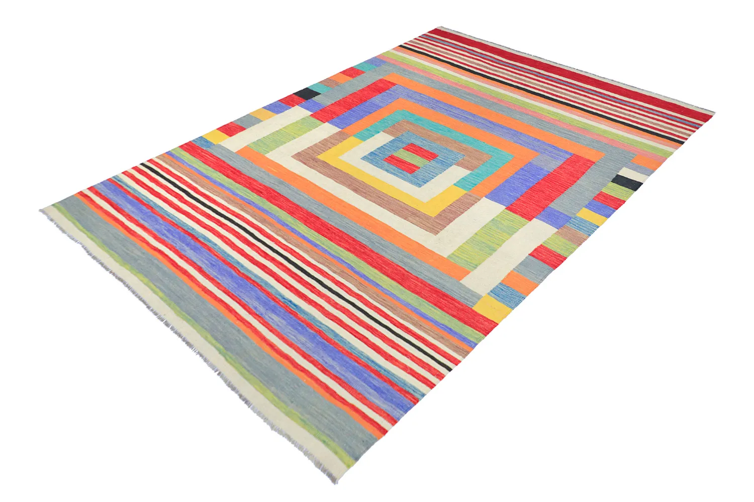 Itämainen Matto - Kelim Hand Woven - 205 x 299 cm