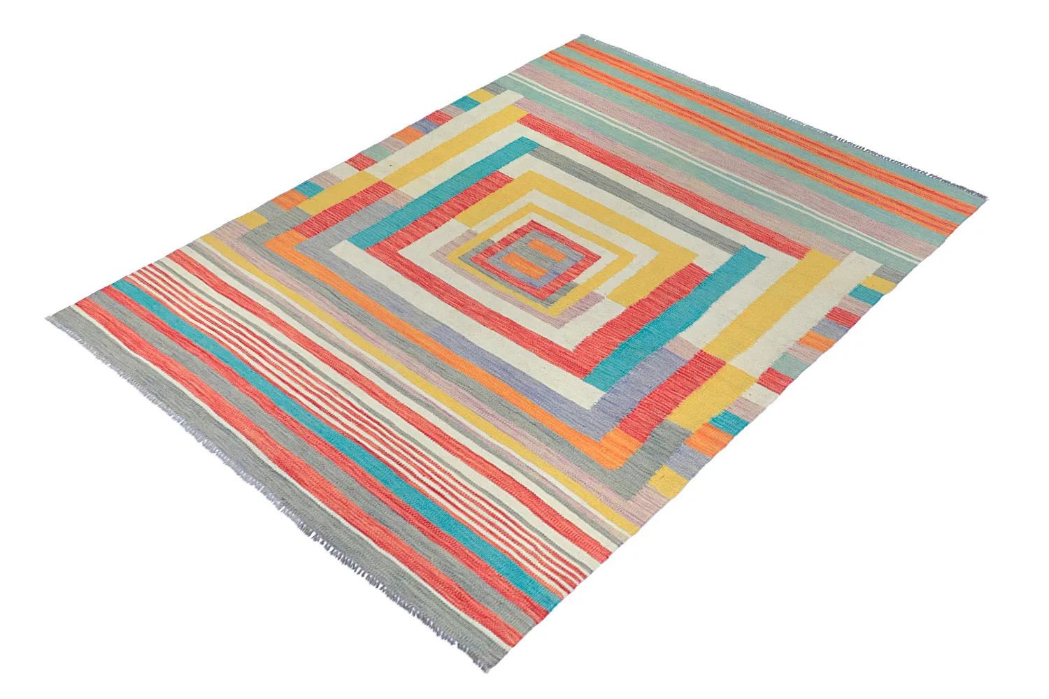 Itämainen Matto - Kelim Hand Woven - 151 x 202 cm