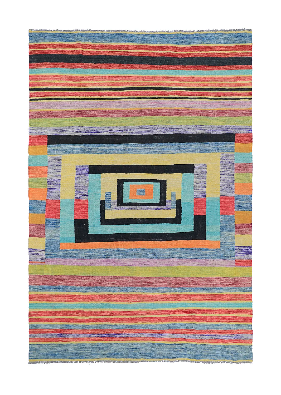 Itämainen Matto - Kelim Hand Woven - 203 x 299 cm