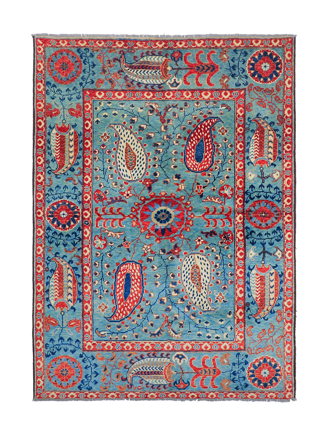Itämainen Matto - Suzani Hand Knotted - 170 x 240 cm