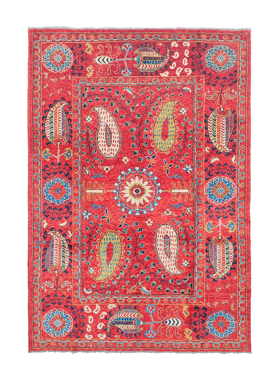 Itämainen Matto - Suzani Hand Knotted - 200 x 300 cm