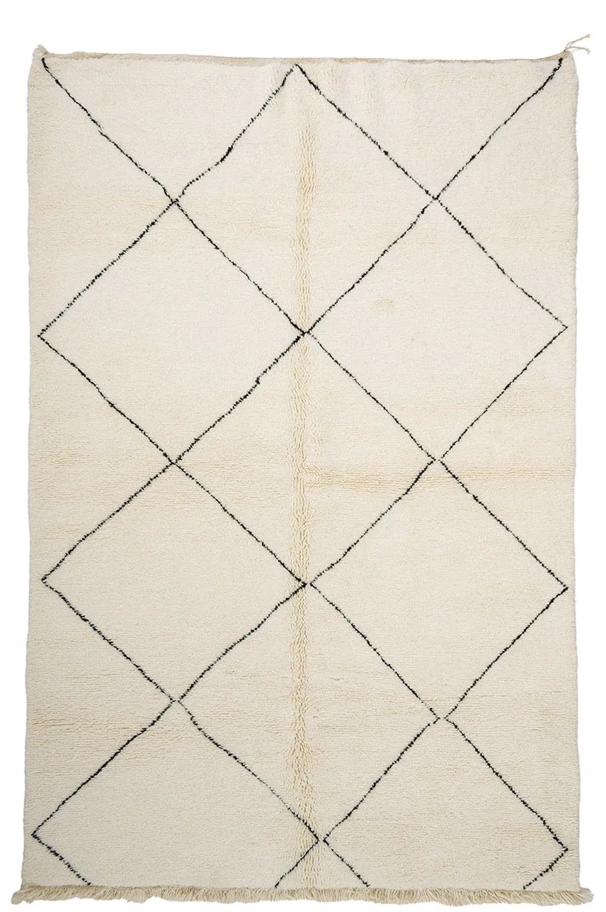 Marokkolainen Kilim matto Beni Ouarain 195 x 295 cm