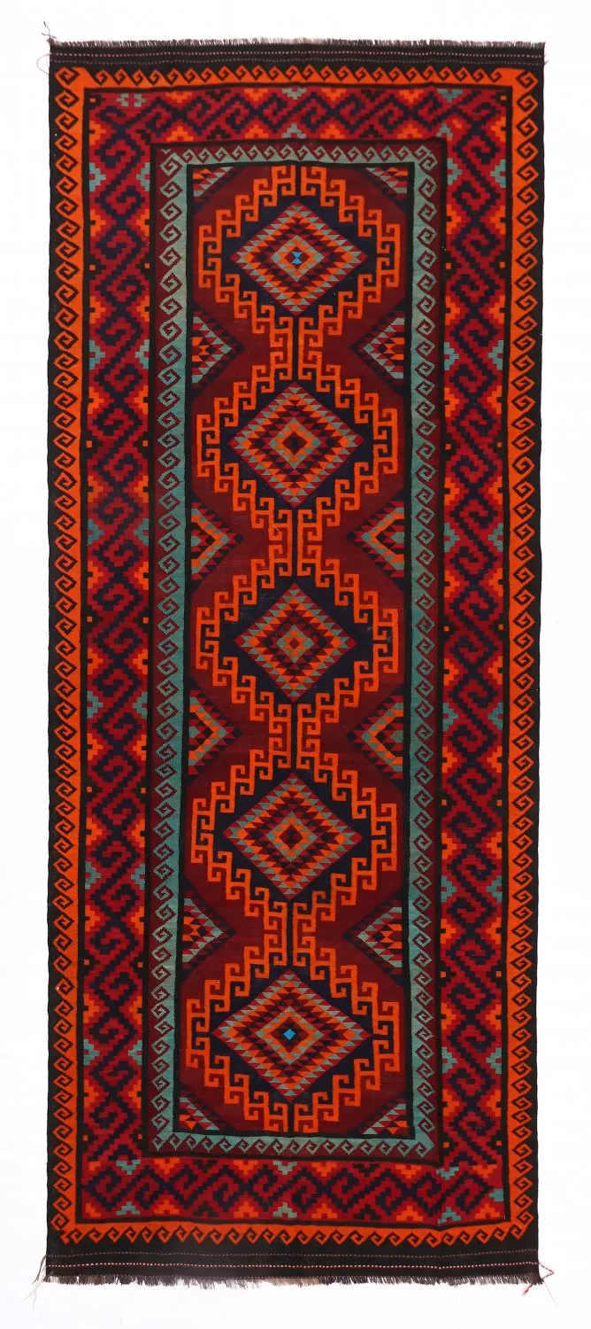 Itämainen kelim-matto 424 x 175 cm