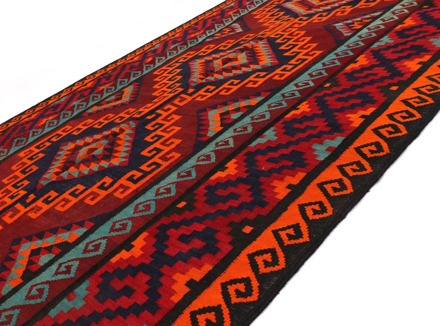 Itämainen kelim-matto 424 x 175 cm