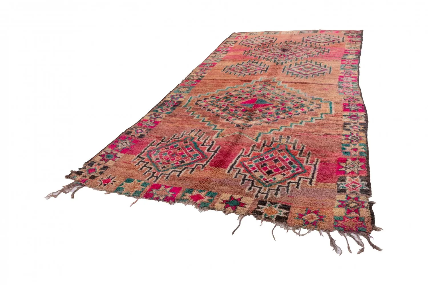 Marokkolainen Kilim matto Azilal 385 x 200 cm