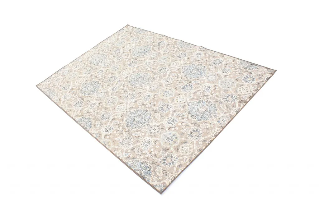 Wilton-matto - Sanandaj (sininen-beige)