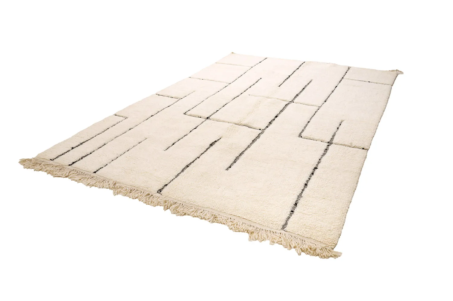 Marokkolainen Kilim matto Beni Ouarain 200 x 315 cm