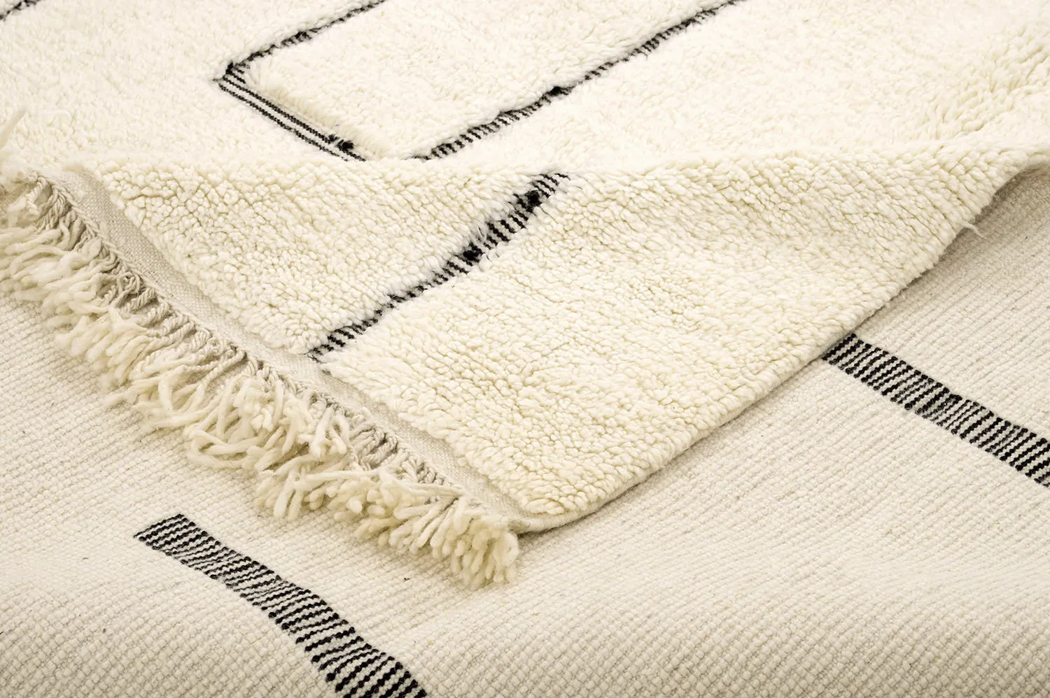 Marokkolainen Kilim matto Beni Ouarain 200 x 315 cm