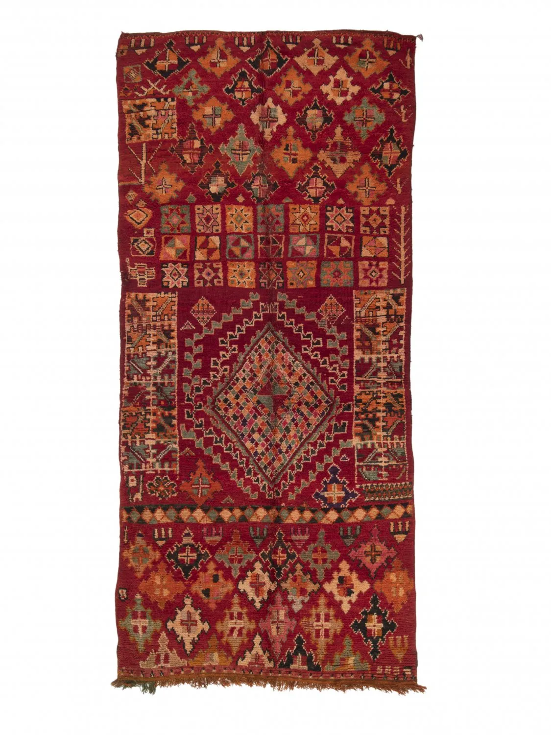 Marokkolainen Kilim matto Azilal Special Edition 360 x 160 cm