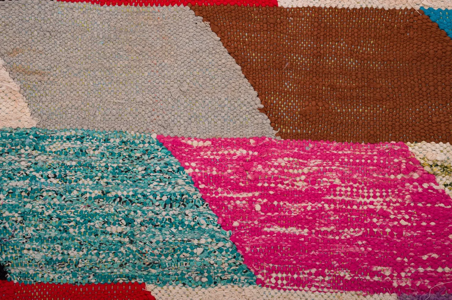 Marokkolainen Kilim matto Boucherouite 155 x 280 cm