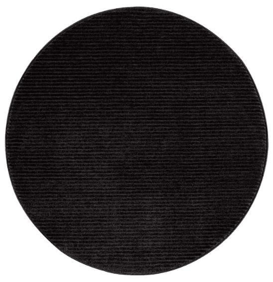Pyöreä matot - Grace (musta)