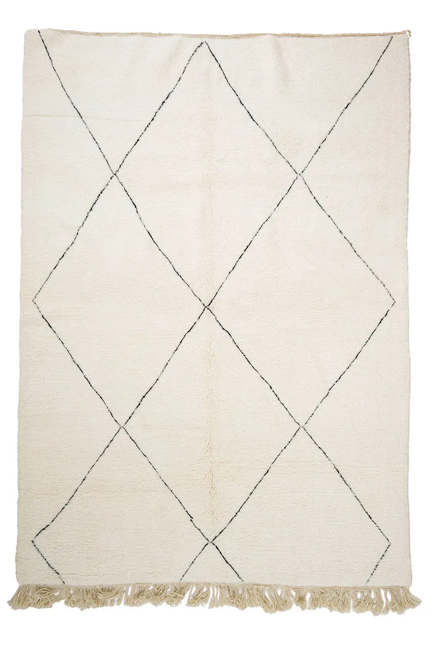 Marokkolainen Kilim matto Beni Ouarain 210 x 295 cm