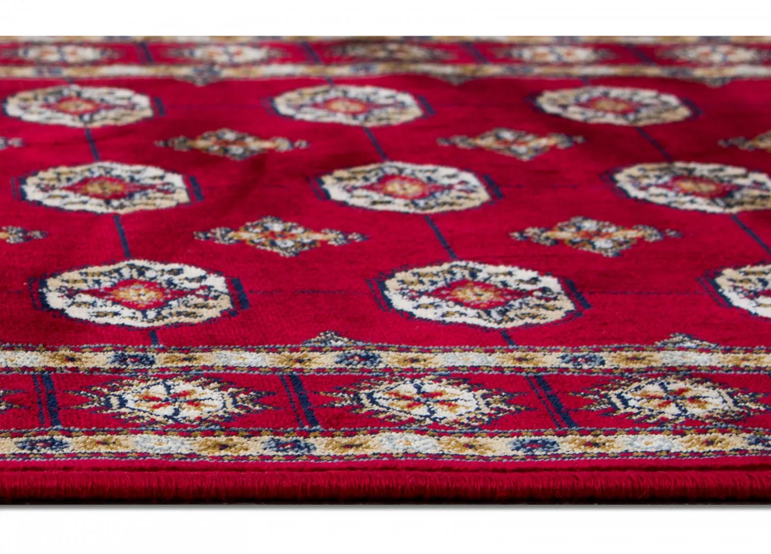 Wilton-matto - Kashmir Boccara (punainen)