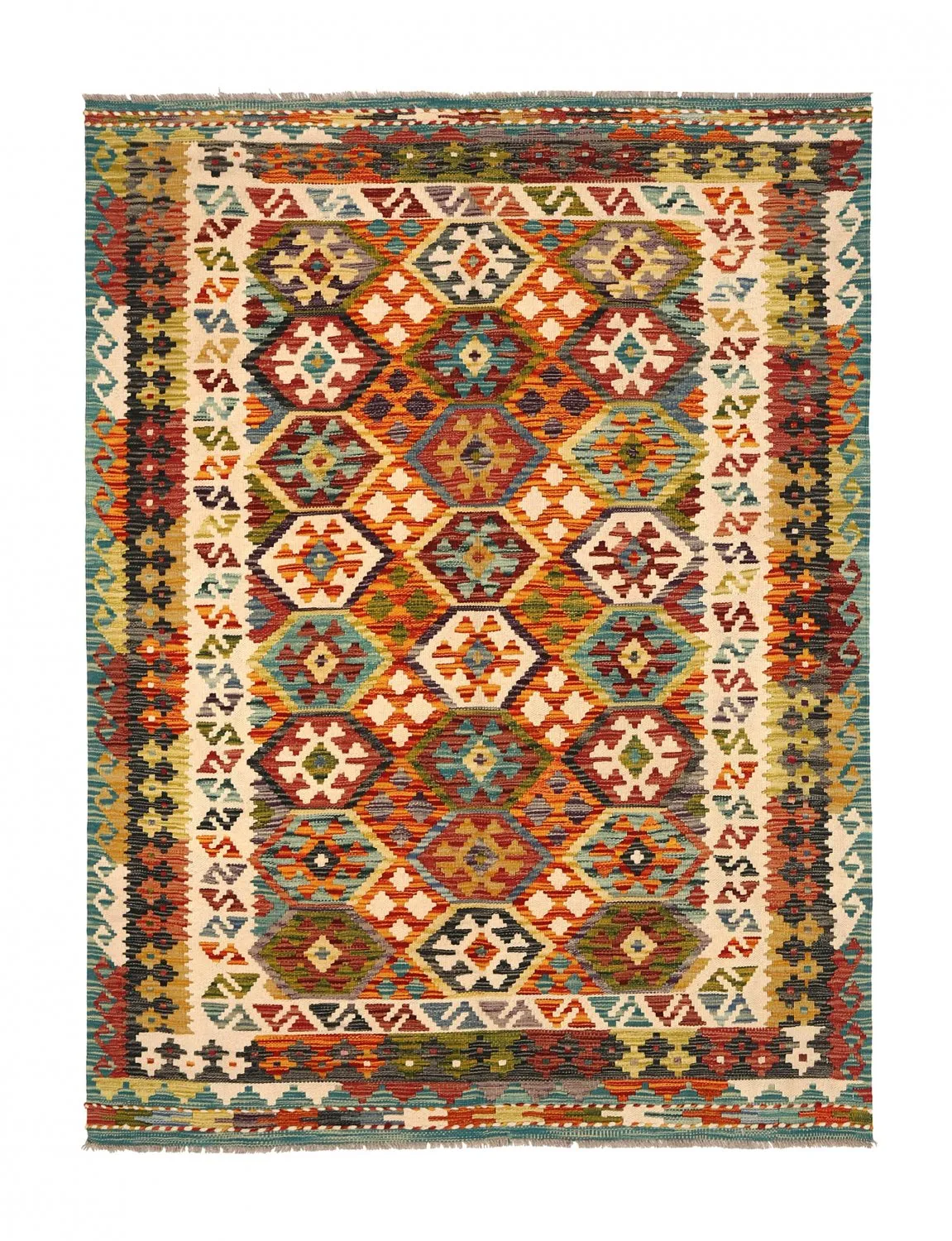 Itämainen kelim-matto 194 x 145 cm