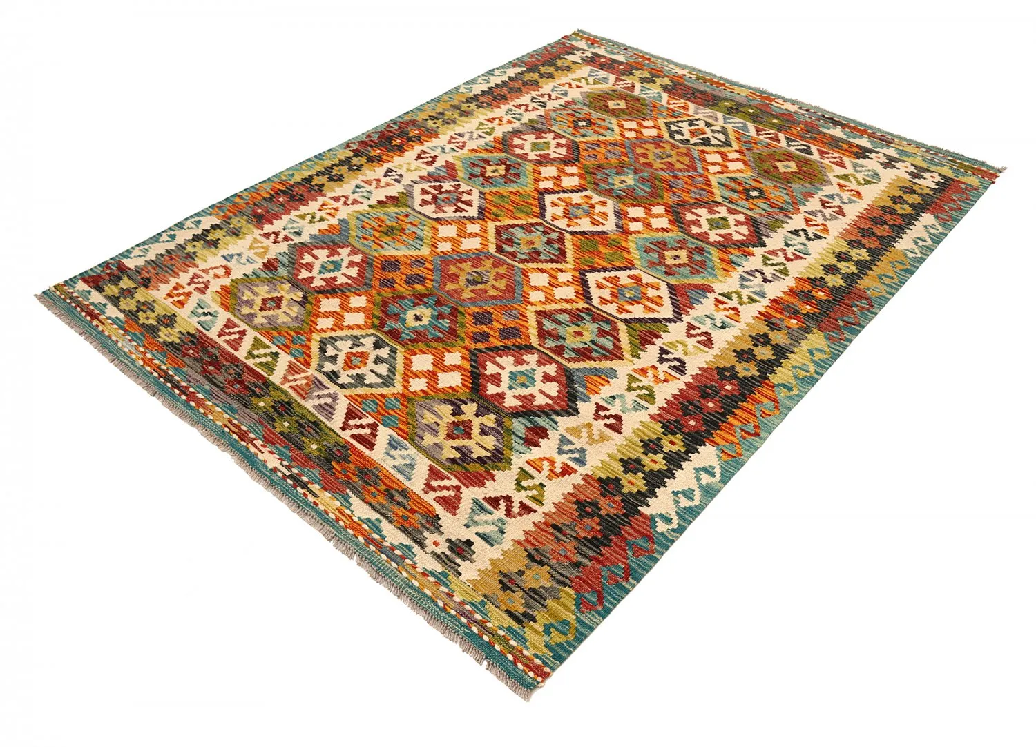 Itämainen kelim-matto 194 x 145 cm