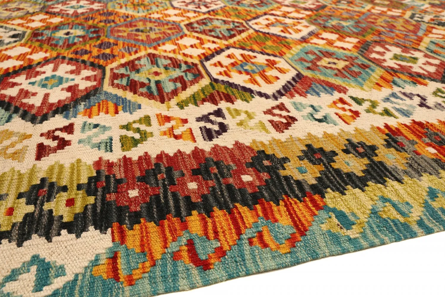 Itämainen kelim-matto 194 x 145 cm
