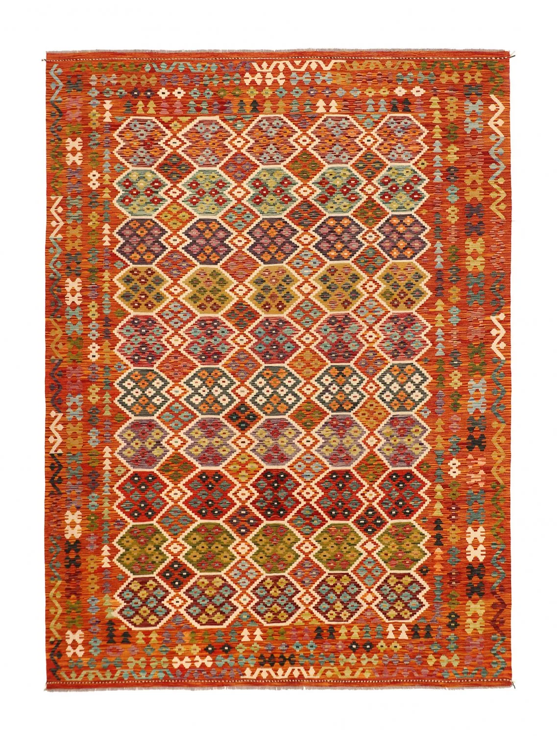 Itämainen kelim-matto 342 x 252 cm